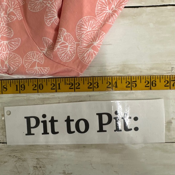 Garnet Hill Green Cotton Pajama Set Floral Print Long Sleeve Top Pants Sz L Wrap - Picture 7 of 14